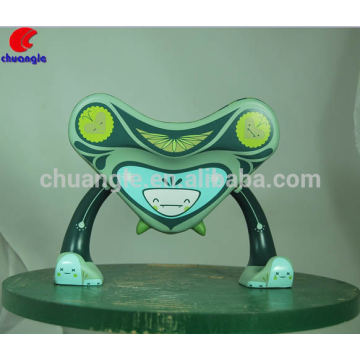Custom making PVC Vinyl Saving Coin Bank Special Heartshaped Money Boxes